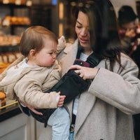 Wildride mini velcro carrier bag – black