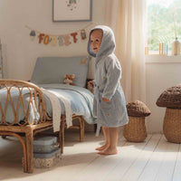 Little Dutch Hímzett gyerek köntös 86/92 - Blue