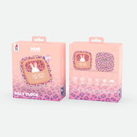 MOB Billy Clock alarm clock - Pink Leopard
