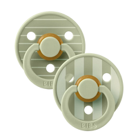 BIBS Studio Pin Colour Zsálya Mix, 0-6 hó Cumi méret