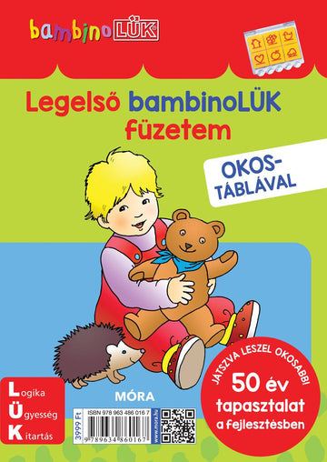 Móra® Bambino LÜK - Legelső bambinoLÜK füzetem + OKOSTÁBLÁVAL