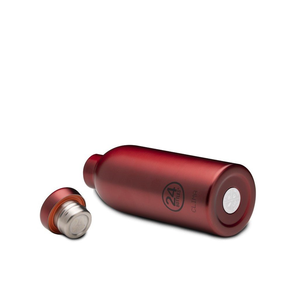 24Bottles® Clima 500Ml Rozsdamentes Acél Termosz - Fire Red - 24Bottles - Kulacs