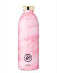 24Bottles® Clima 850Ml Rozsdamentes Acél Termosz - Pink Marble - 24Bottles - Kulacs - OduStore
