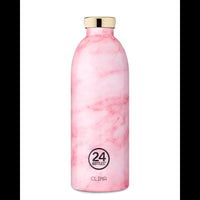 24Bottles® Clima 850Ml Rozsdamentes Acél Termosz - Pink Marble - 24Bottles - Kulacs - OduStore