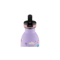 24BOTTLES® Kids Urban Rozsdamentes Acél Kulacs Szívószálas Kupakkal - Music Friends - 24Bottles - Kulacs - OduStore