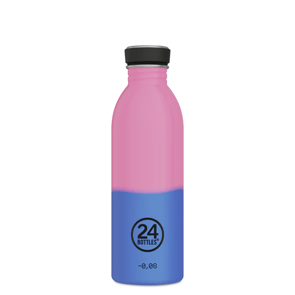 24Bottles® Urban Rozsdamentes Acél Kulacs - Reactive Pink/Blue - 24Bottles - Kulacs