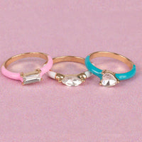 Great Pretenders Boutique Chic Crystal Cool gyűrűk