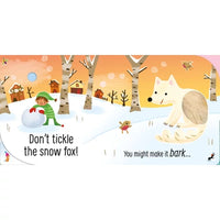 Usborne Don't Tickle The Reindeer! - Touchy-feely Sound Book