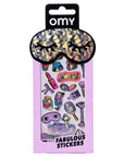 Omy Fluorescent Vinyl Stickers - Make up
