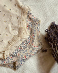 Konges Sløjd Long sleeve bodysuit 3y - Beige-floral
