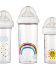 Le Biberon Français 3-piece Baby Bottle Set - Rainbow