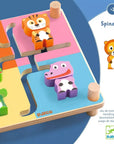 Djeco Discovery Game - Winding Animals - Spinamix