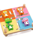 Djeco Discovery Game - Winding Animals - Spinamix