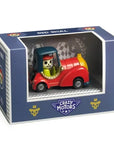 Crazy Motors Red Skull kisautó játék színes díszdobozban, gyerekeknek