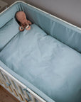 Flexa Dawn Babapárna-és paplanhuzat szett – 70×100 cm - Blue