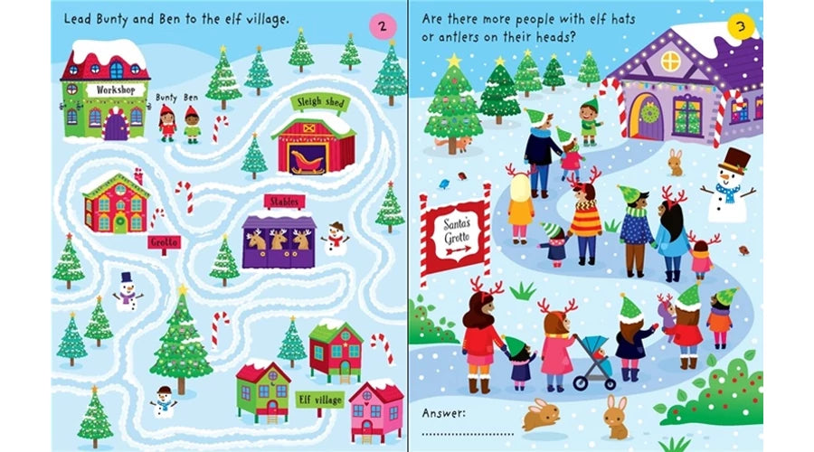 Usborne Little Children's Christmas Pad