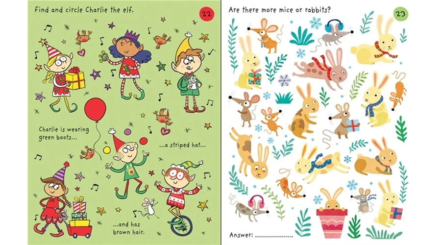 Usborne Little Children's Christmas Pad
