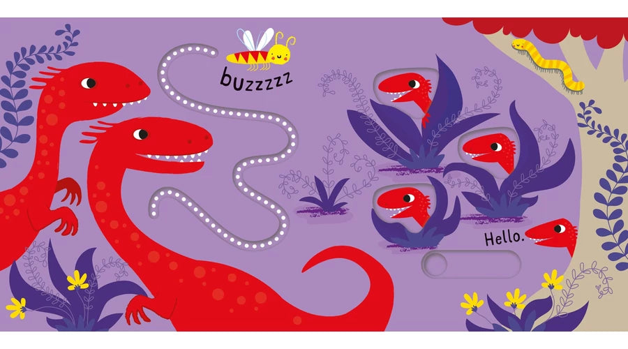 Usborne Slide and See - Dinosaurs