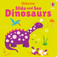 Usborne Slide and See - Dinosaurs