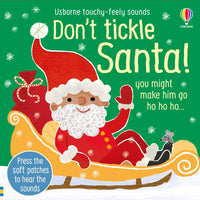 Usborne Don't Tickle Santa! - Touchy-feely sound book