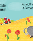Usborne TOUCHY-FEELY SOUNDS: DON'T TICKLE THE DONKEY!