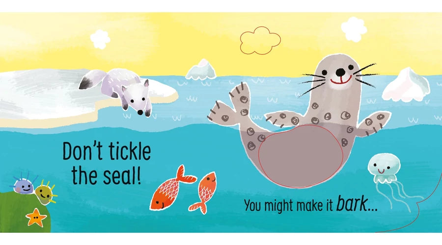 Usborne Don't Tickle the Polar Bear! - Touchy-feely sound book