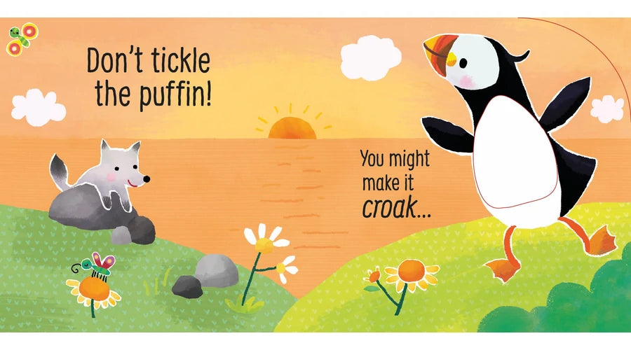 Usborne Don't Tickle the Polar Bear! - Touchy-feely sound book