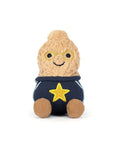 Jellycat Amuseables Peanut Star Student Outfit - Mogyoró diákruhában