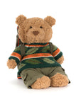 Jellycat Bartholomew Bear „Túrázás”