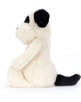 Jellycat Bashful Rufferty Black & Cream Puppy