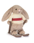 Jellycat Bashful Bunny Gold Medal Ski Outfit - Nyuszi síruhabán