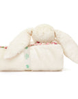 Jellycat Blossom Cream Bunny 'Berry' Blankie