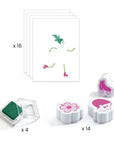 Djeco Printing Set - Flower girls