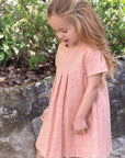 Tartine et Chocolat Baby Paris Mon Amour Dress - Salmon Pink