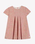 Tartine et Chocolat Baby Paris Mon Amour Dress - Salmon Pink