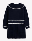 Tartine et Chocolat Jardin Anglais Dress - Marine Blue