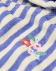 Little Dutch Fürdőponcsó - Dreamy Purple Stripe - One size