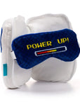 Puckator Travel Pillow with Eye Mask, Plush RELAXEAZZZ - Game Over