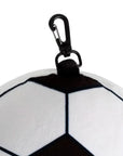 Puckator Plush Travel Pillow with Eye Mask, RELAXEAZZZ - Football