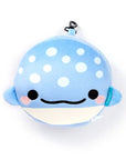 Puckator Travel Pillow with Eye Mask - Aoi Whale Shark - Cute Animals