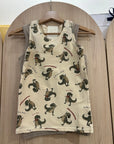 Konges Slojd Sleeveless Top 2pcs - Dansosaurus/Stone