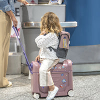 Stokke Jetkids™ BedBox Travel Suitcase - Hazy Lilac