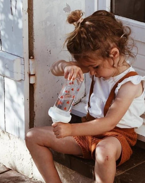 Le Biberon Français Baby Bottle - Heart