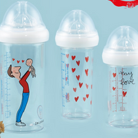 Le Biberon Français 3-piece Baby Bottle Set - Dad