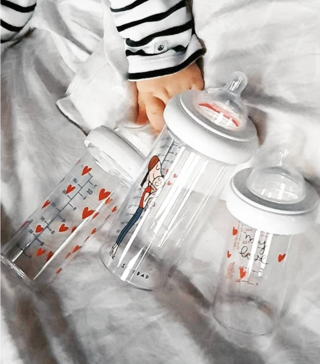 Le Biberon Français 3-piece Baby Bottle Set - Mom