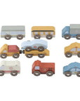 Little Dutch Small Car Set - For Train Tracks