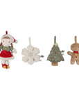 Little Dutch Karácsonyi díszek (4 db) - Rosa