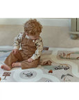 Little Dutch Autós szőnyeg 100x140 cm - Safari Friends