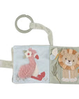 Little Dutch Textil babakönyv kicsi - Safari Friends