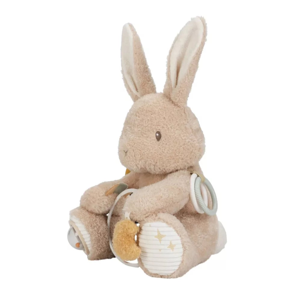 Little Dutch Activity plush bunny - Newborn Naturals